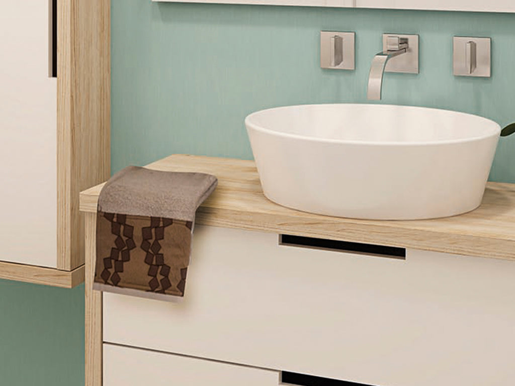 JUEGO DE BAÑO CON TOALLA AMSTERDAM