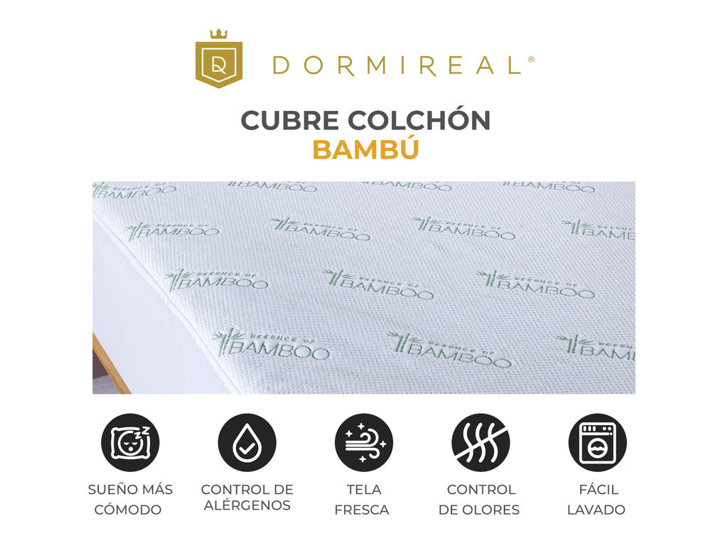PROTECTOR DE COLCHÓN BAMBÚ