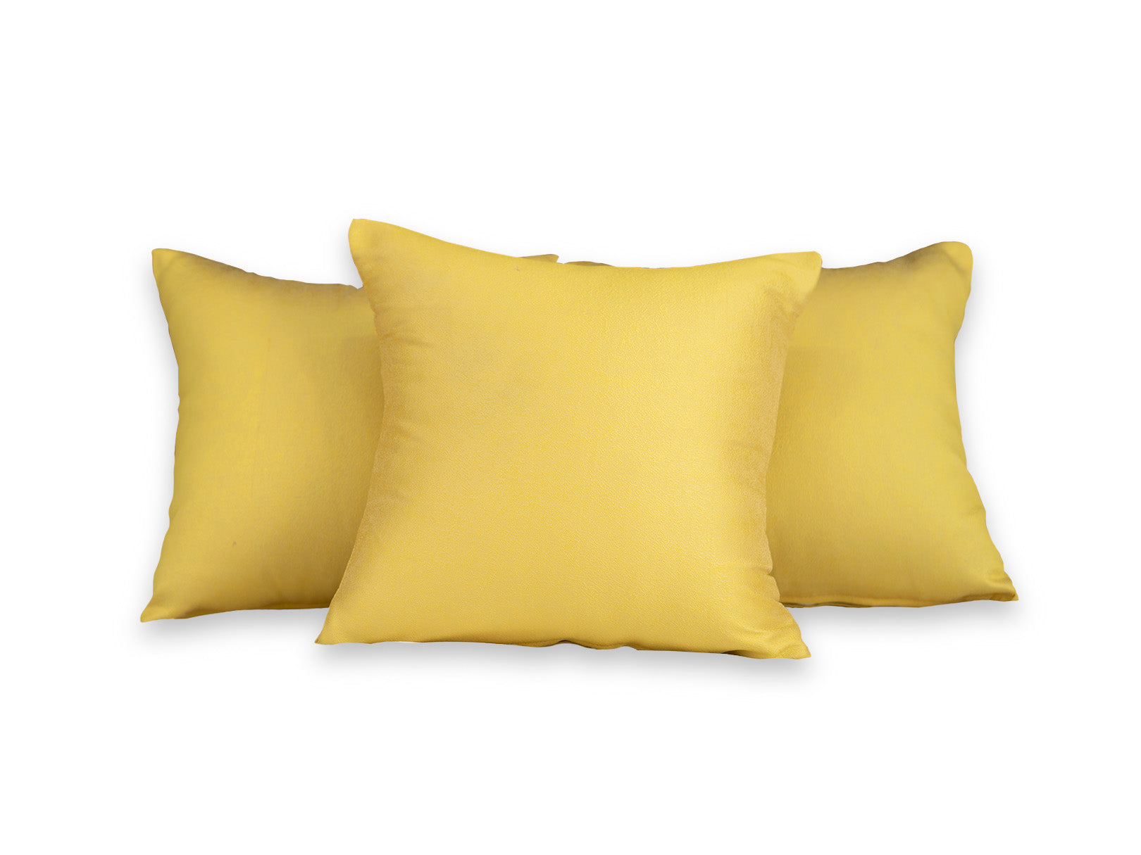 COJÍN AMARILLO LISO