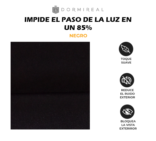 CORTINA ENERGY SAVER BLACK DE PRESILLA