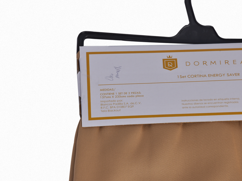 CORTINA BLACKOUT GOLD DE PRESILLA
