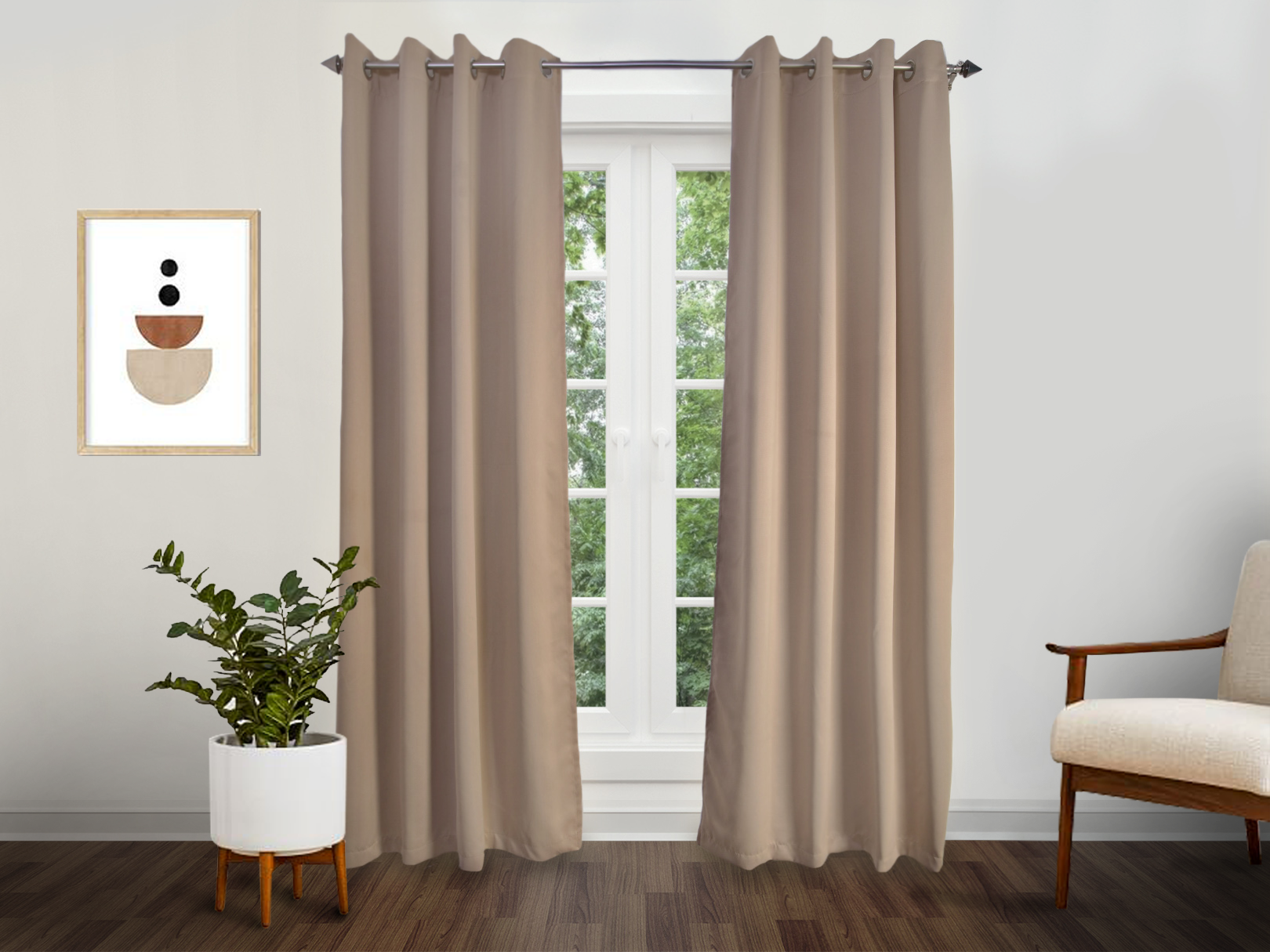 CORTINA ENERGY SAVER BEIGE DE ARGOLLAS