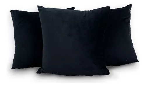 COJÍN NEGRO LISO