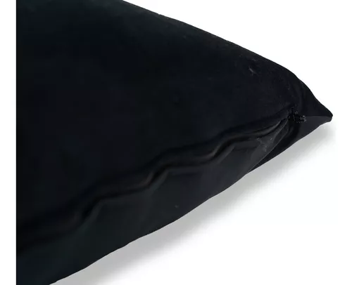 COJÍN NEGRO LISO