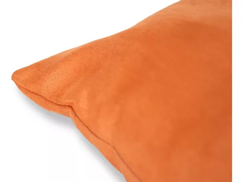 COJÍN NARANJA LISO