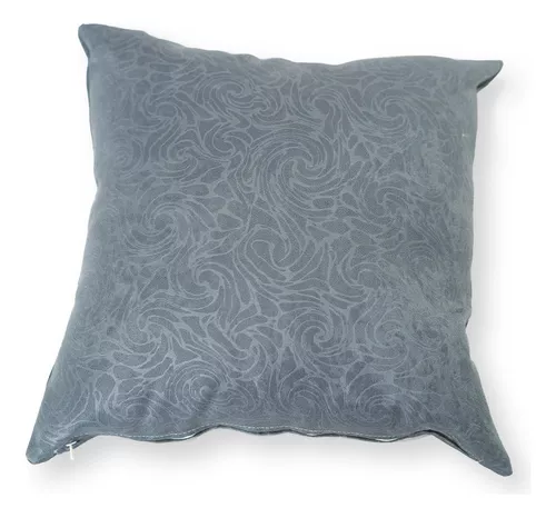 COJÍN GRIS FLORAL